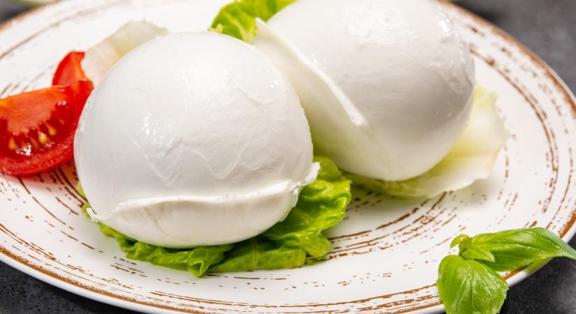 Mozzarella: friss sajt, sok arc