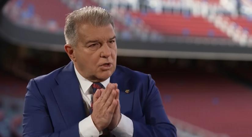 FC Barcelona: csak pislogunk, melyik játékos leigazolásával kampányol Joan Laporta