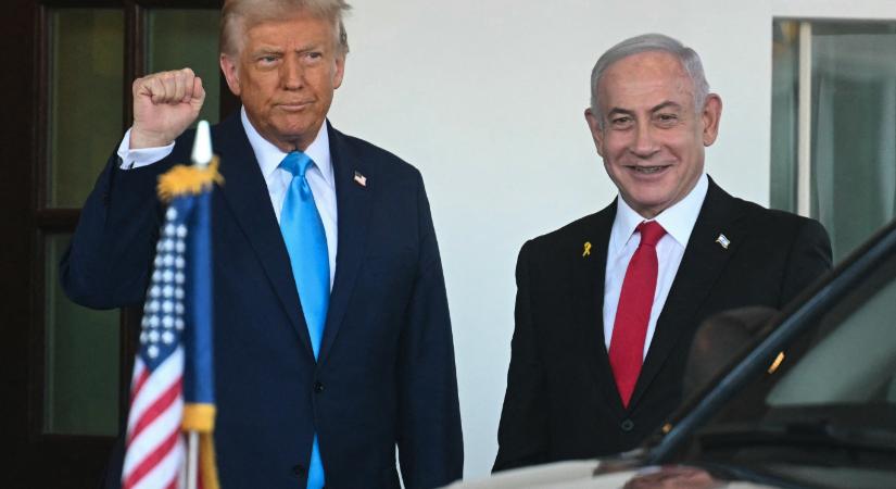 Trumppal találkozik Netanjahu a Fehér Házban, a téma Irán lesz