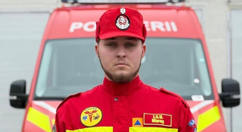 Életet mentett a marosvásárhelyi önkéntes katasztrófavédő