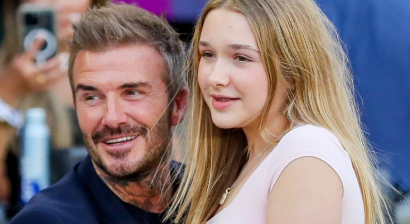 Még csak 15 éves Beckhamék lánya, de a kényelmetlen tűsarkút sem veti meg