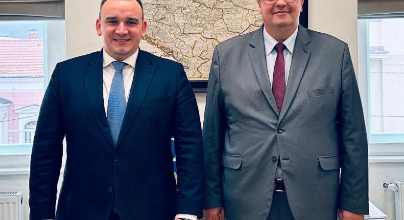 Konstruktív tárgyalás Magyarország pozsonyi nagykövetével az Ipolysági Városi Hivatalban