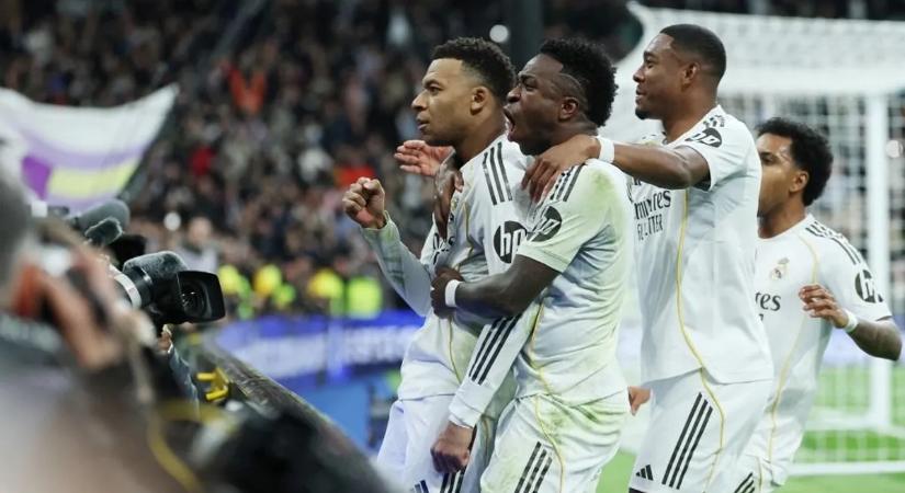 Csapatépítés Real-módra, Mbappé és Vinicius Jr. állta a számlát