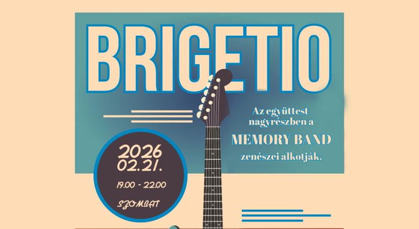 Farsangi „Ötórai tea” hangulat Táton – a Brigetio zenekar klubestje a Kultúrházban