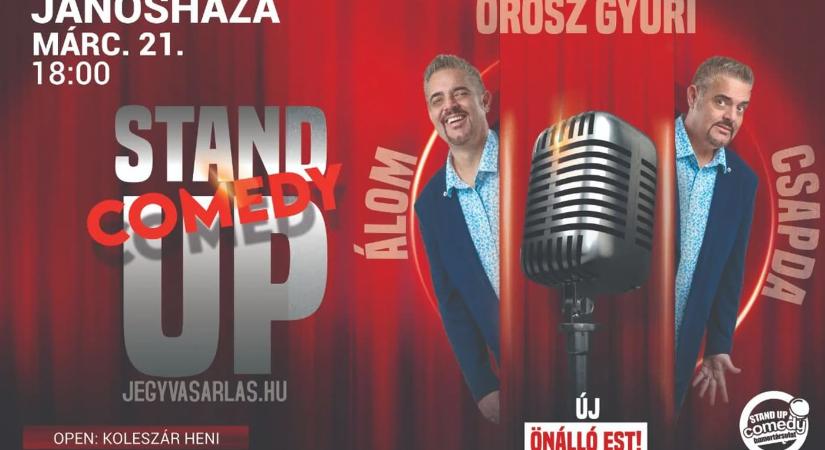 Orosz Gyuri: Álomcsapda – Vadonatúj önálló est turné, Jánosháza