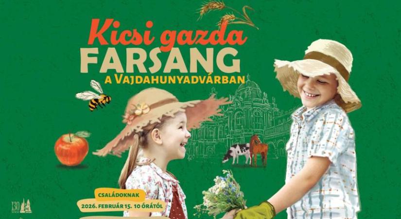 Családi Farsangolás a Múzeumban – Kicsi Gazdák kalandja