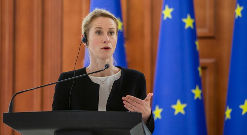 Ez vicces: Kaja Kallas diktálna Moszkának