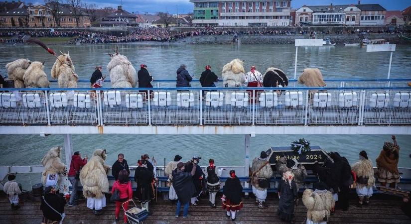 Kissé emelkedik a Duna vízszintje Mohácsnál