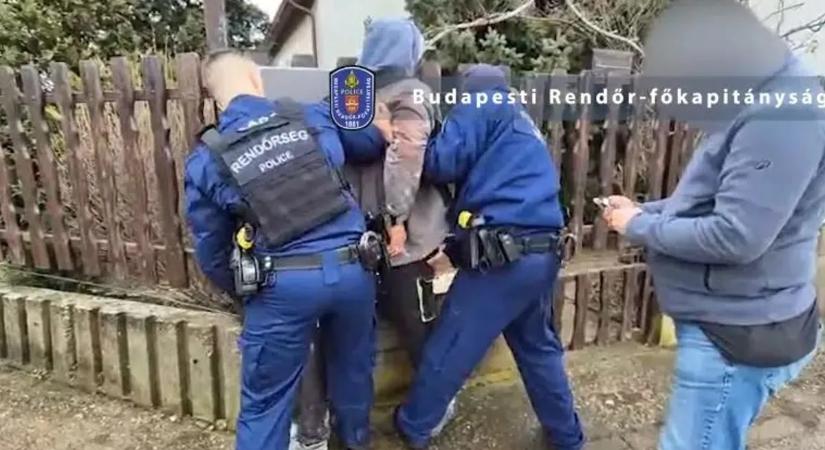 Két nap alatt három körözött személyt fogtak el a budapesti rendőrök – videóval