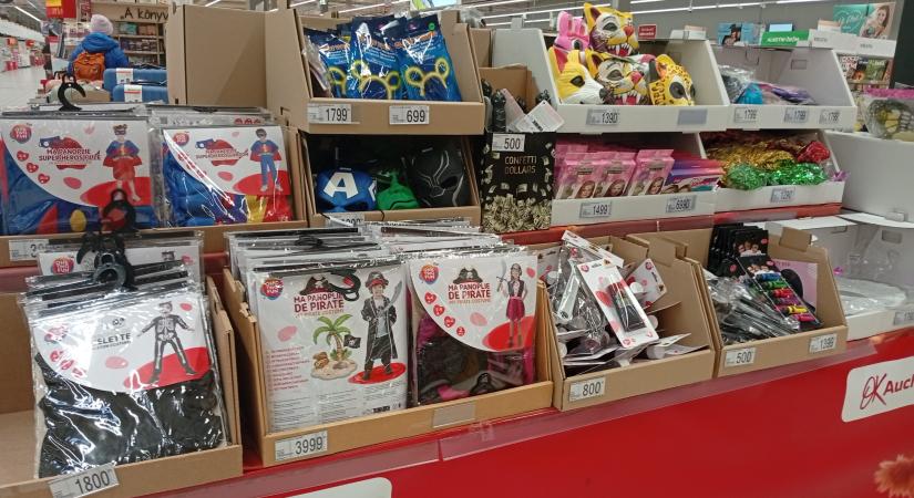 Farsangi őrület az Auchannál