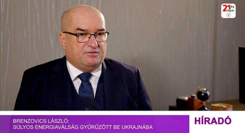 Brenzovics László: súlyos energiaválság gyűrűzött be Ukrajnába (videó)