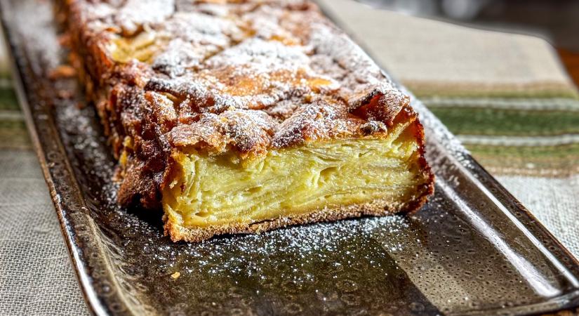 "Láthatatlan" almás sütemény