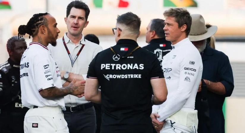 Brad Pitt visszatér a Forma-1-be