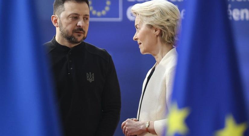 Kijev megkapta az EU-s hitelt, Zelenszkij elnökválasztást és népszavazást tervez