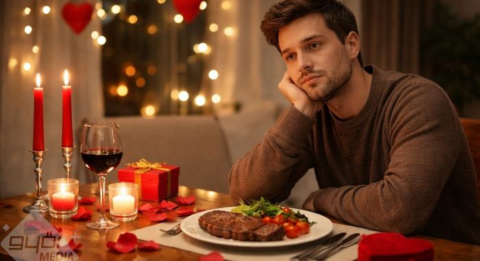 Valentin-napi előkészület a szinglik világában