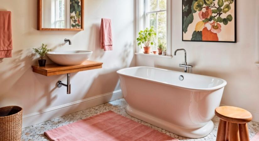 Az 5 legjobb szín a falra egy kis fürdőszobába: tágítják és szellősebbé teszik a teret