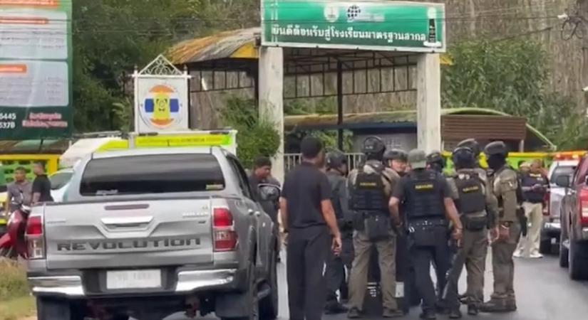 Túszdráma és káosz: iskolai lövöldözés rázta meg Thaiföldet
