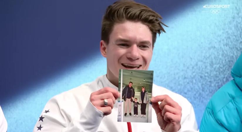 „Nézzétek, mit hoztunk össze!” Könnyfakasztó nyilatkozatot tett az olimpikon - videó