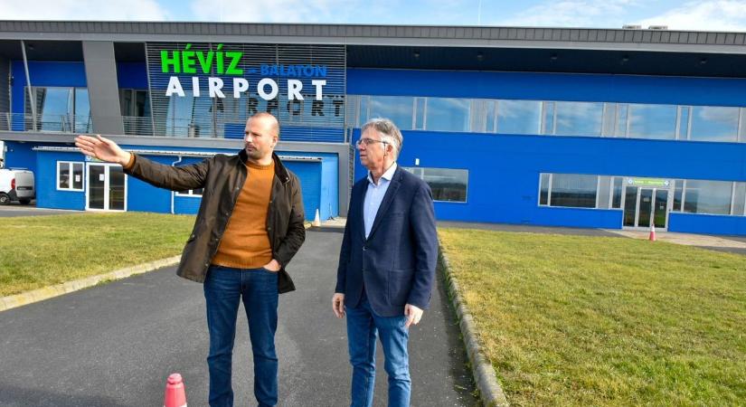 A tükörsima kifutón az utasforgalom is gördülékenyebb lesz, szárnyal a balatoni reptér