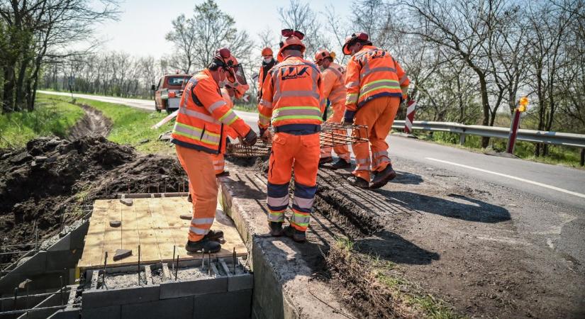 Gyorsít Magyarország: annyi út újul meg idén, hogy Frankfurtig érnénk rajta