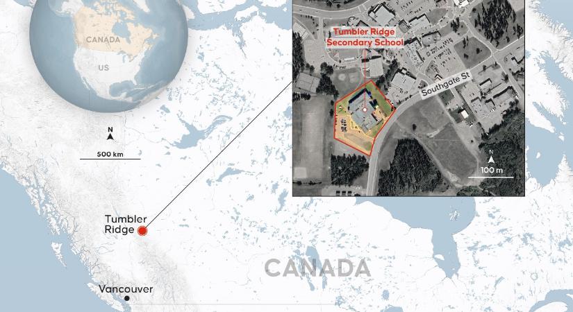 Súlyos mészárlás Kanadában: egy nő az iskolai lövöldöző