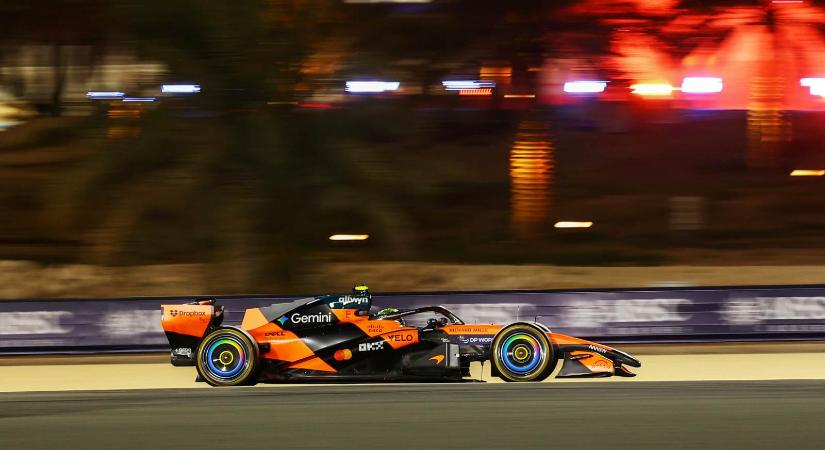 Az első tesztnapon folytatódott a Verstappen-Norris adok-kapok