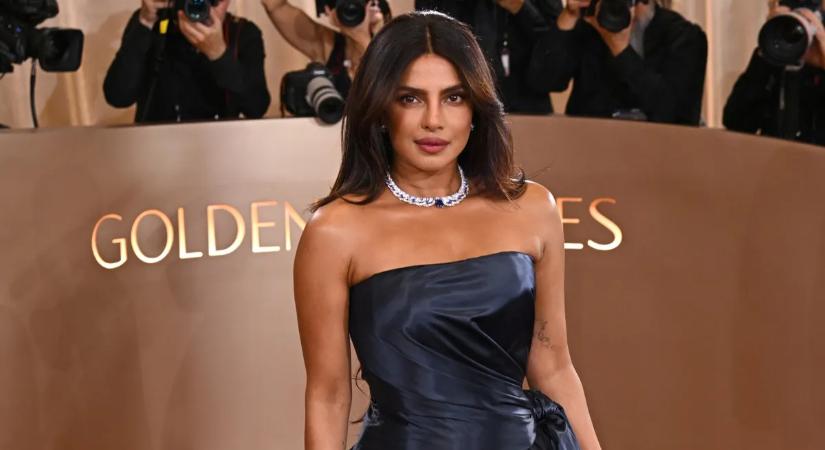 Az egykori Miss World, Priyanka Chopra igéző szemei sem feledtetik csodás kebleit és bombázó alakját - dögös képek
