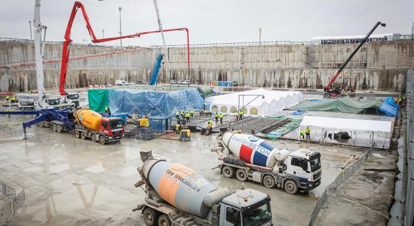 Betonöntés utáni hidegzuhany Paks 2-re: ezt 2035 előtt aligha fogják befejezni