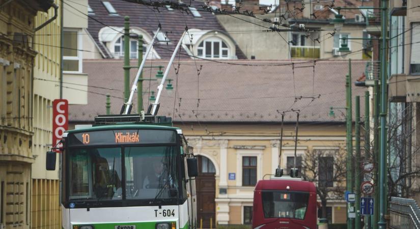 Pótlóbuszra kell szállni a belvárosi szakaszon