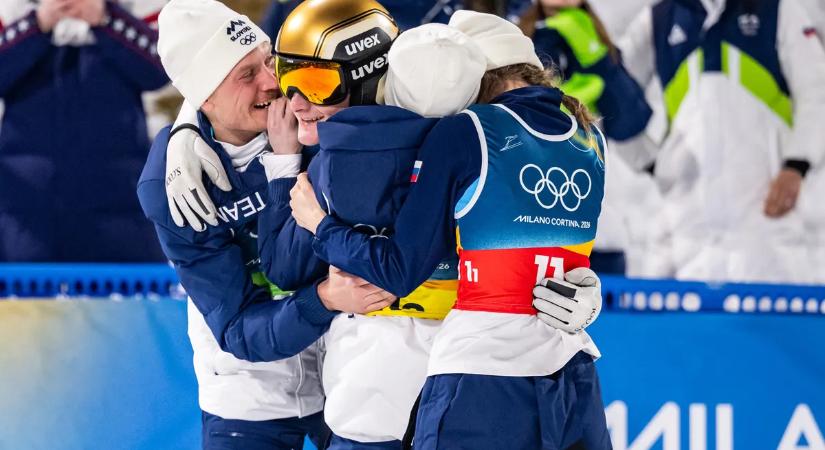 Szüleiknek mondtak köszönetet az olimpiai bajnok Prevc testvérek