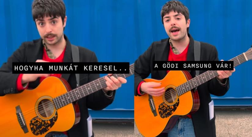 „Nyolc óra pihenés az onkológián” - Carson Coma dal született a gödi Samsung-gyár ügyéről