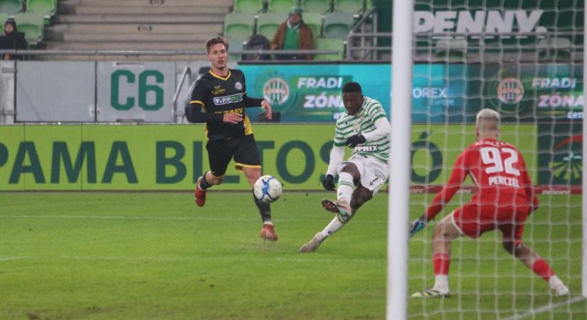 A második félidőben falat húzott a Csákvár a Fradi ellen