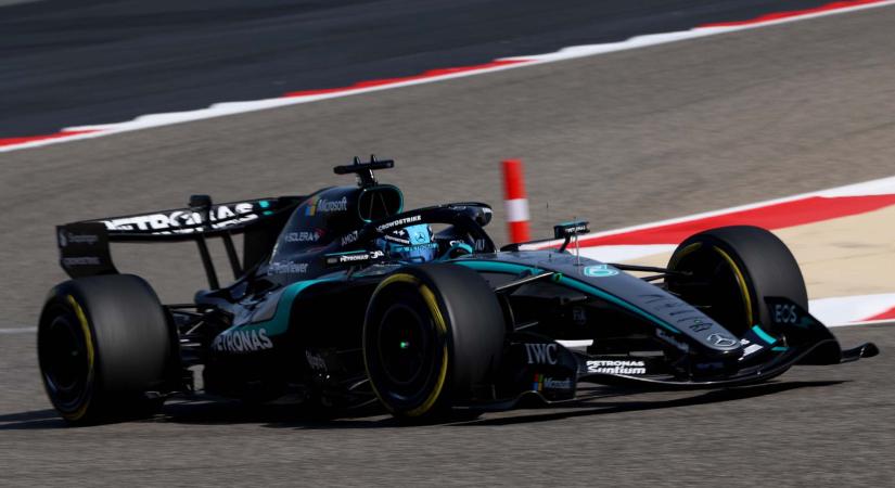 Mercedes: a barcelonai biztató kezdés után döcögős rajt Bahreinben