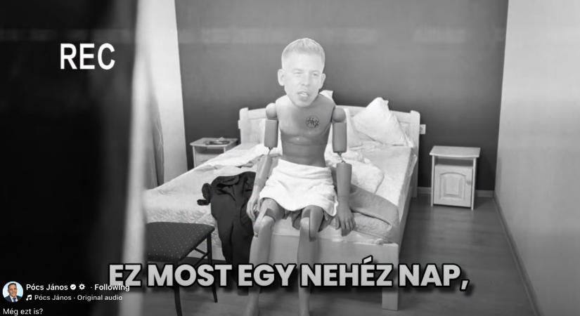 Pócs János „kisfilmet” forgatott arról, hogy szerinte mi is volt a „coming soonos” szobában, ő az első fideszes, aki beleállt ebbe a „történetbe”