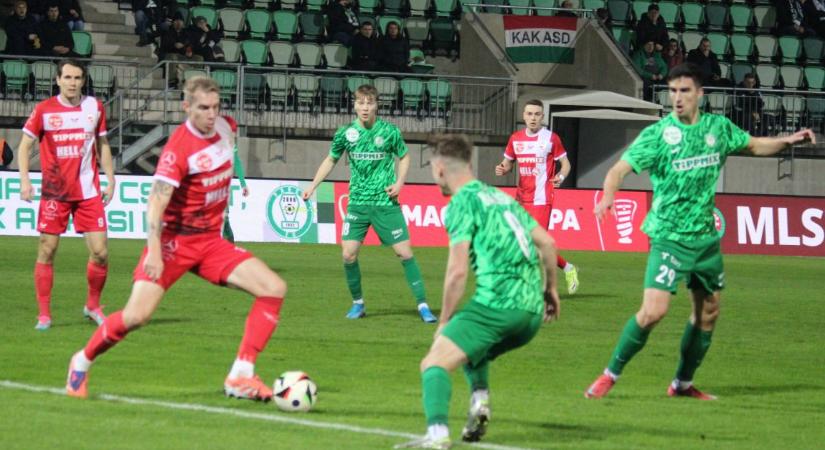 Gólgazdag mérkőzésen győzött a DVTK