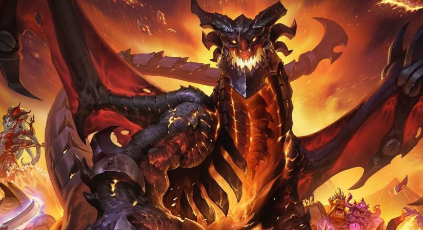 Deathwing mindent felperzsel a Hearthstone Cataclysm kiegészítőjében