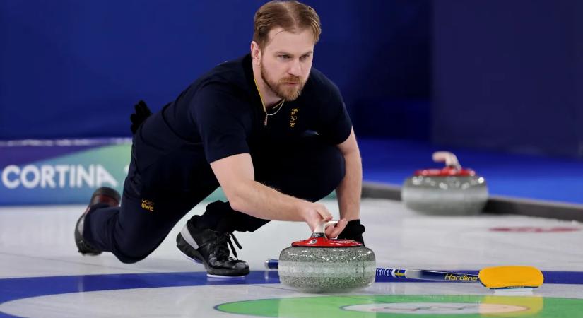 Téli olimpia: a címvédő svédek kikaptak a férfi curlingtorna nyitányán