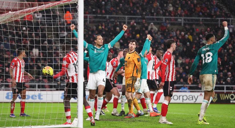 Erre még egyszer sem volt példa a Liverpool mostani idényében