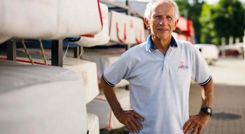 Szélben, vízen, emberek között – Sigmond András, Giba 80 éves