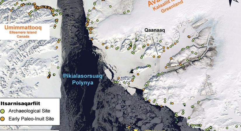 Őseszkimók már 4500 évvel ezelőtt eljutottak Grönlandra