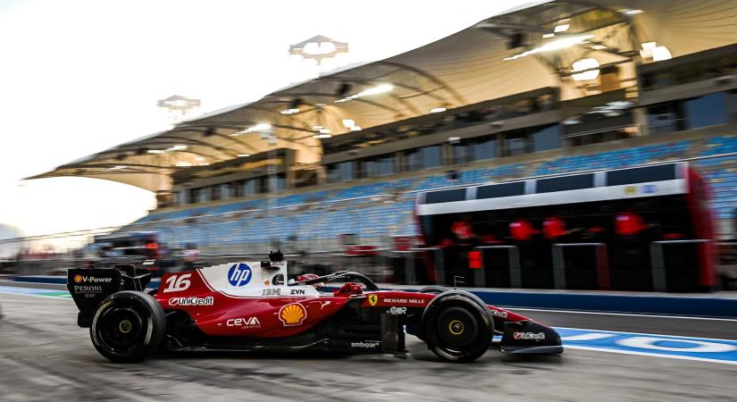Leclerc szerint jó úton a Ferrari: problémamentes tesztnap és biztató korai adatok