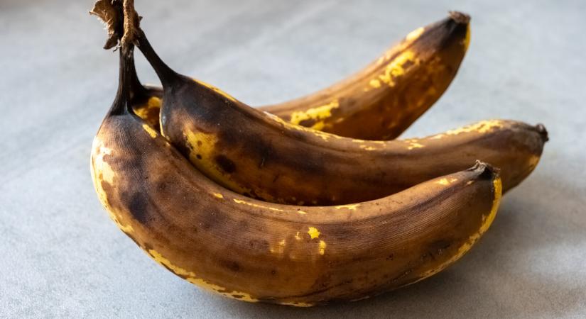 Ha megbarnul a banán, csak így lenne szabad megenni – Íme a szakértők tippje