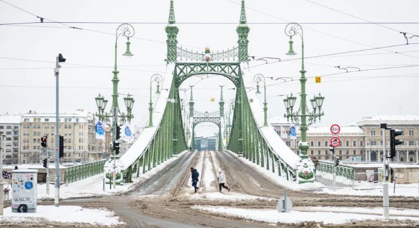 Vasárnap még beköszön a tél, havat is hozhat magával