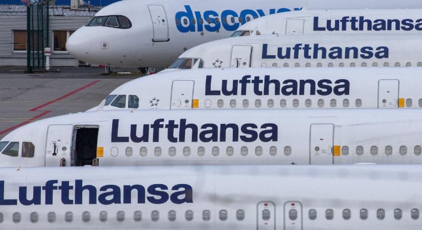 Sztrájkba léptek a Lufthansa pilótái és légiutas-kísérői
