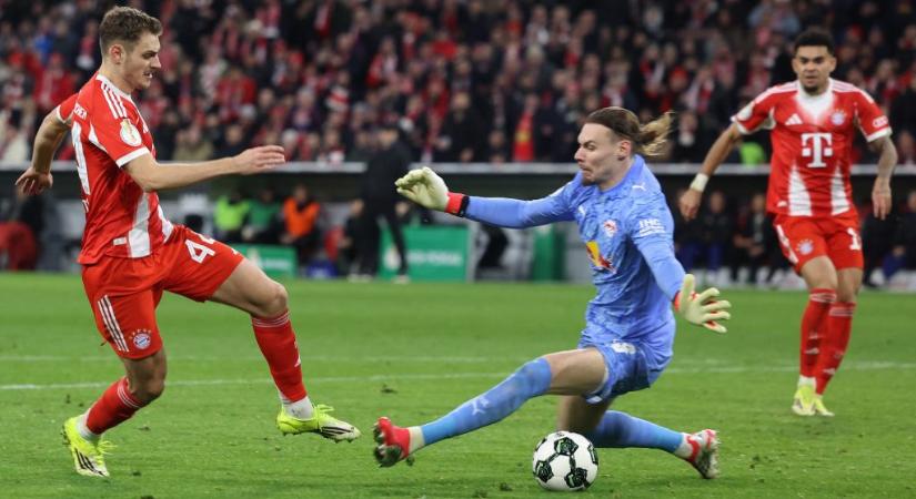 Gulácsi helyettese nagyot hibázott, kiesett az RB Leipzig a Német Kupából