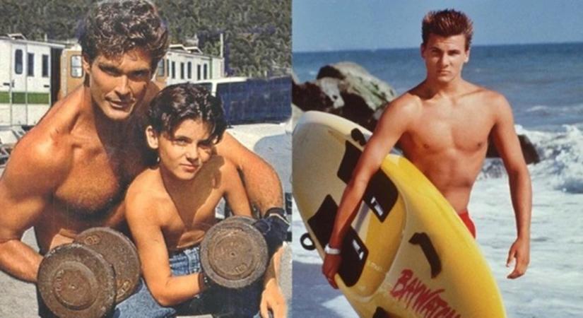 Ő alakította David Hasselhoff fiát a Baywatchban – Jeremy Jackson ilyen jóképű lett 44 évesen