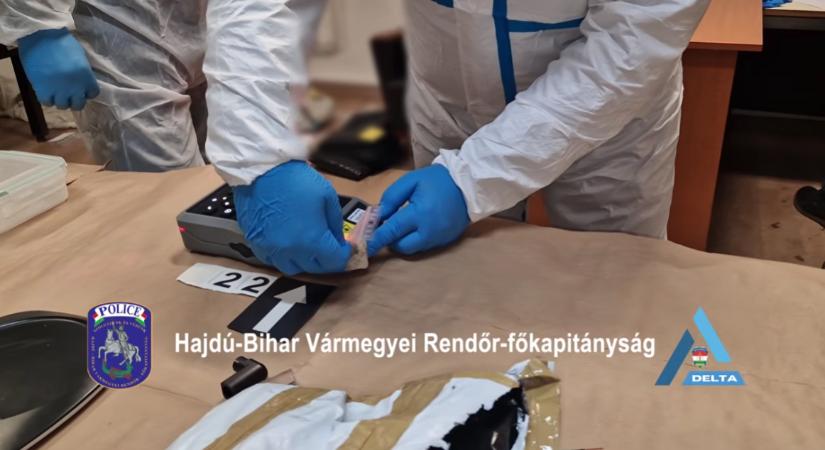 Táposzsákba rejtette a kábítószert a derecskei férfi