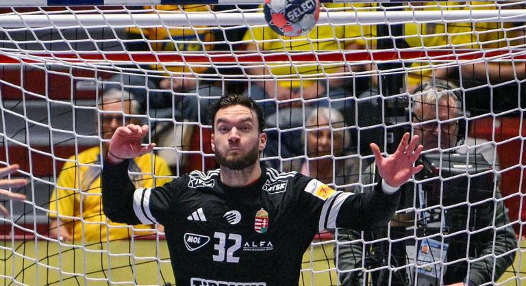 A magyar válogatott kapusa 15 védéssel járult hozzá csapata sikeréhez
