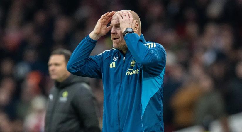 Premier League: négy hónap után menesztette Dyche-t a Nottingham Forest