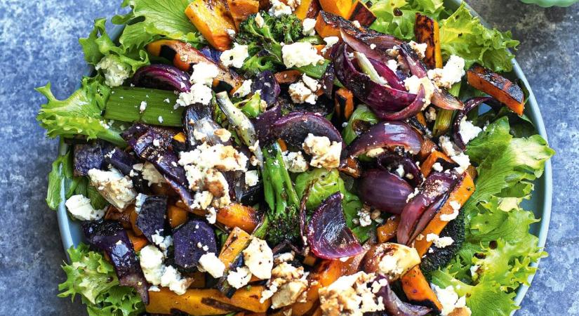 Sültzöldség-saláta fetával